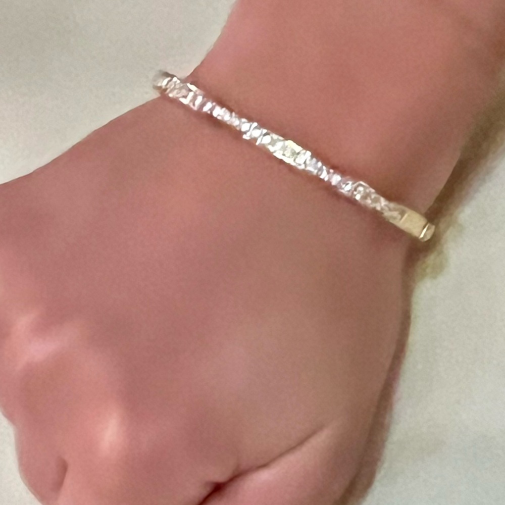 Swarovski Crystal and Gold Bracelet - Picture 5 of 16
